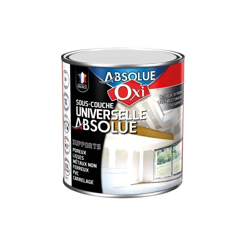 OXI Sous couche universelle absolue 0.5l blanc
