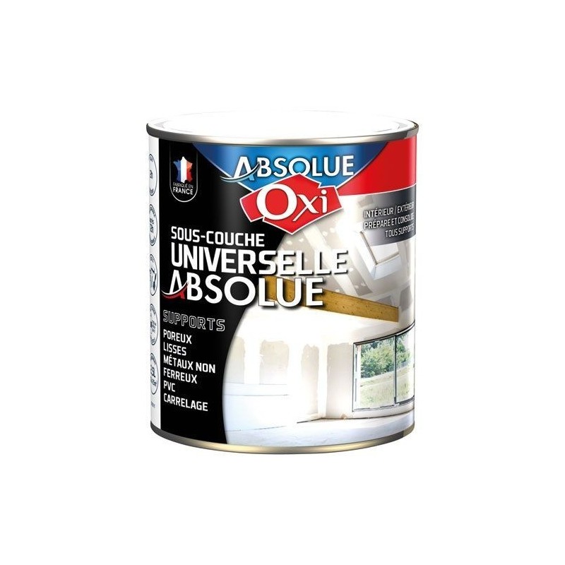 OXI Sous couche universelle absolue 2.5l blanc