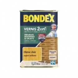 Bondex Vernis chêne clair brillant 250ml - Image 2