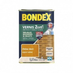 Bondex Vernis chêne doré satin 250ml - Image 2