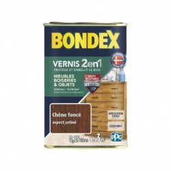 Bondex Vernis chêne foncé satin 250ml - Image 2