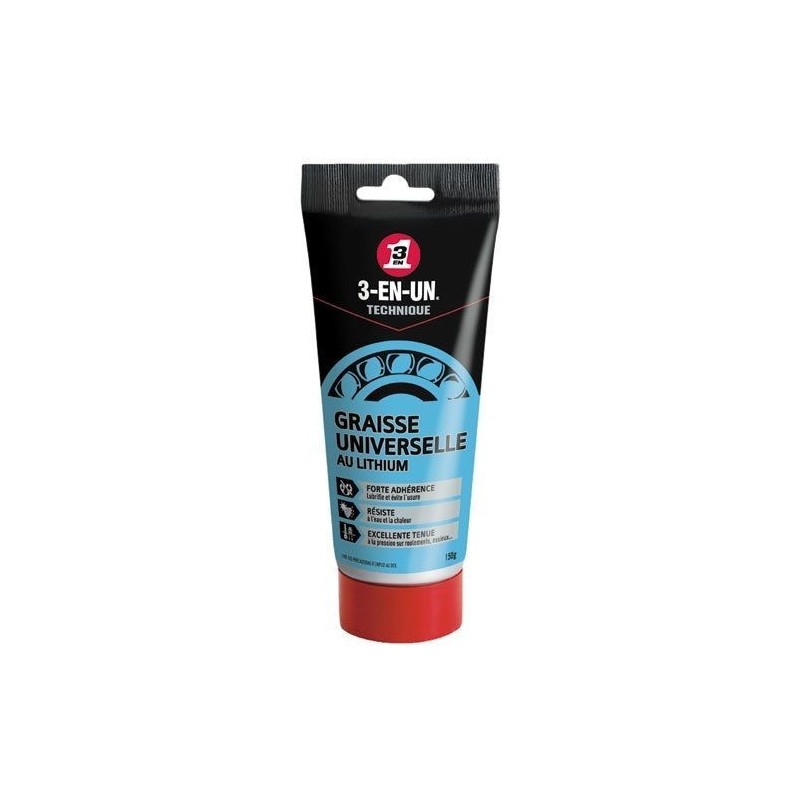 3-EN-UN Graisse universelle au lithium tbe 150g 33608