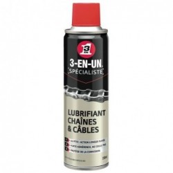 3-EN-UN Lubrifiant chaîne et câble bbe 250ml 33602 - Image 2