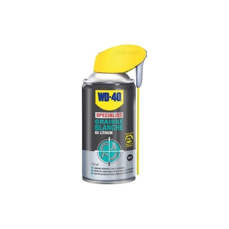 WD40 SPECIALIST WD 40 spécialist graisse blanche lithium 250ml