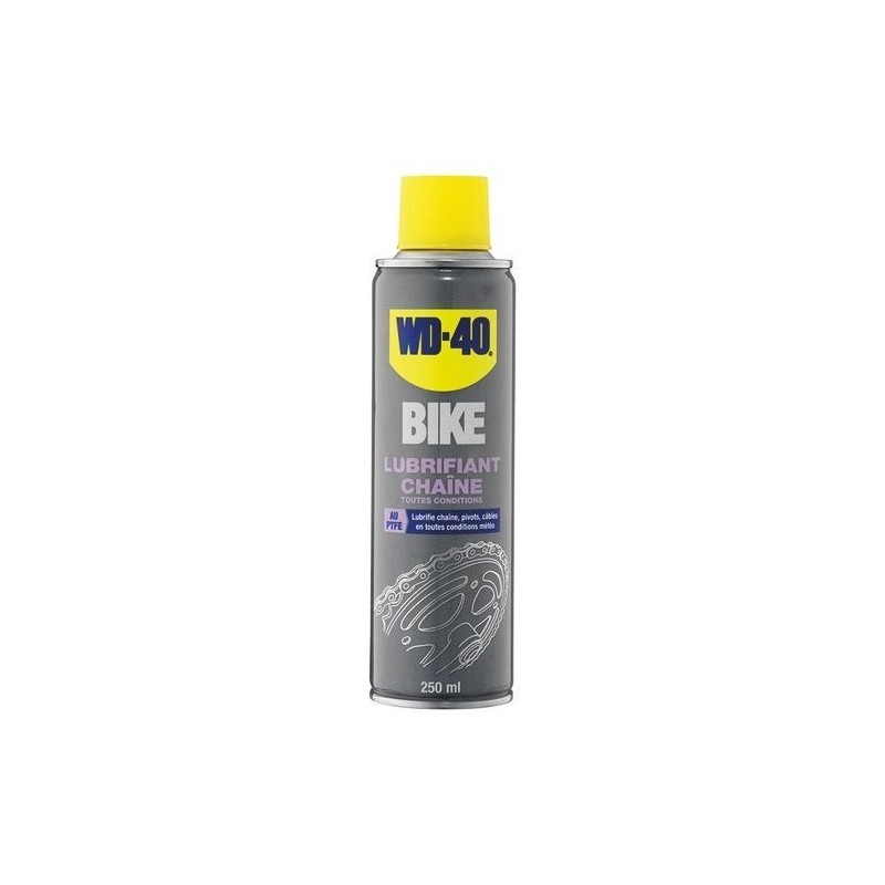 WD40 BIKE Wd40 bike lubrifiant chaines toutes conditions teflon 250ml