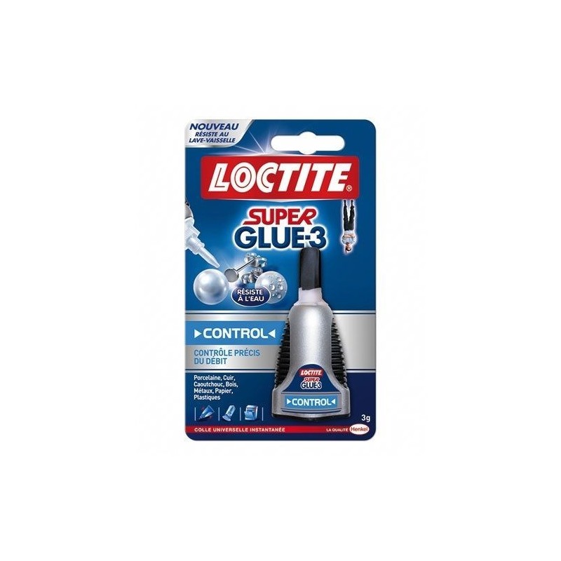 HENKEL GP Super glue3 colle control liquide 3g