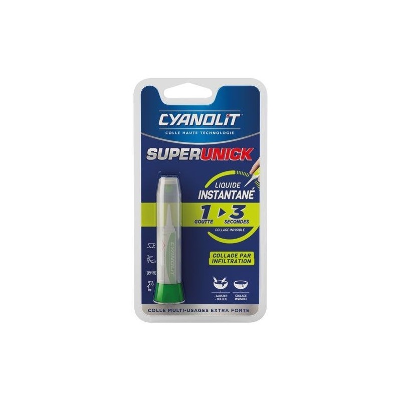 Cyanolit Super unick instantané infiltration 2g