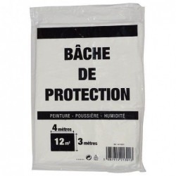 Bâche de protection  3x4m