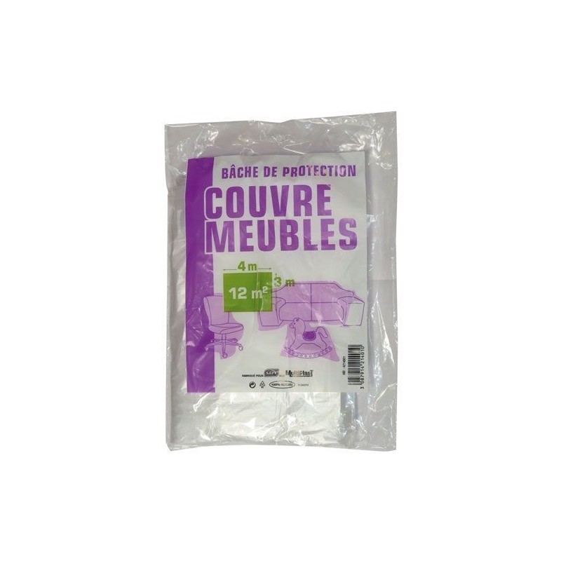 Savy Bâche de protection meuble 3x4m