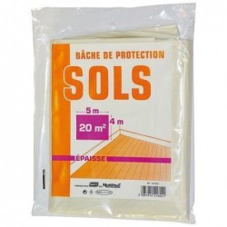 bache de protection sol...