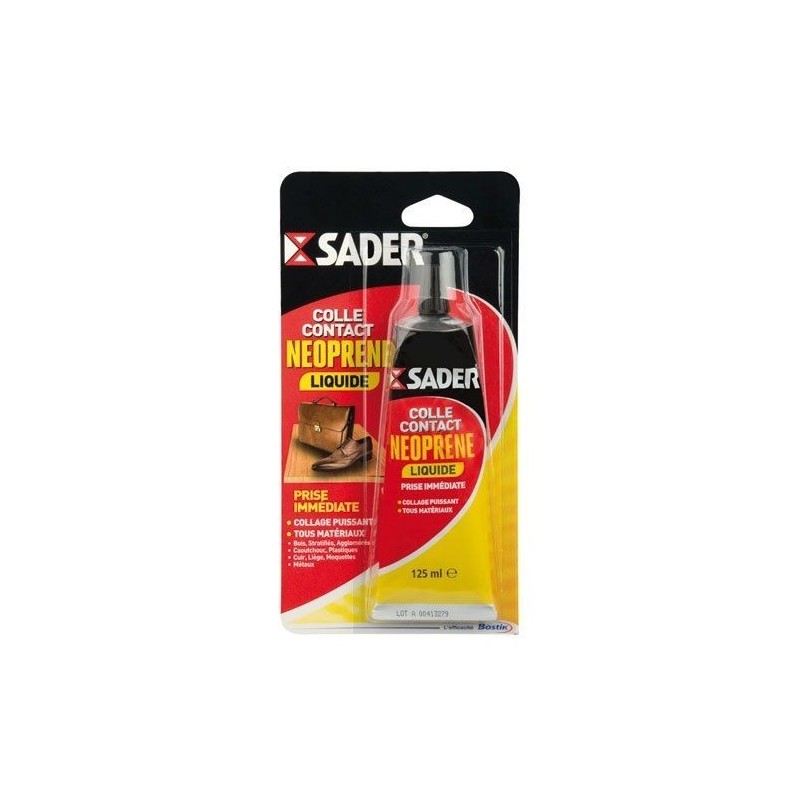 Sader Colle contact néoprène liquide tube 125ml