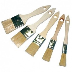 Pinceau plat lot de 5 sur...