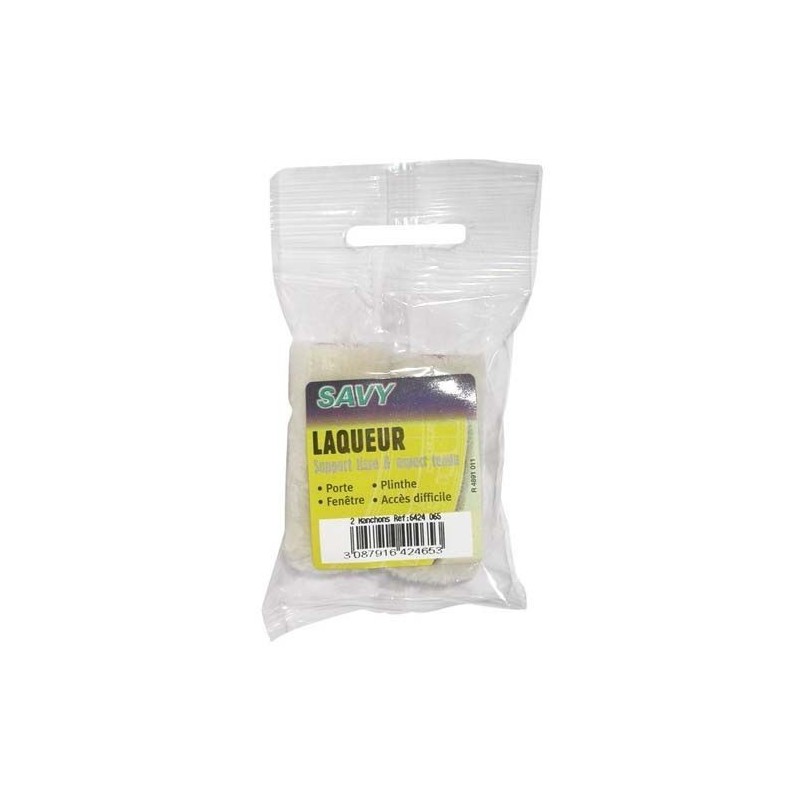 Savy Manchon laqueur velours mini x2 110mm