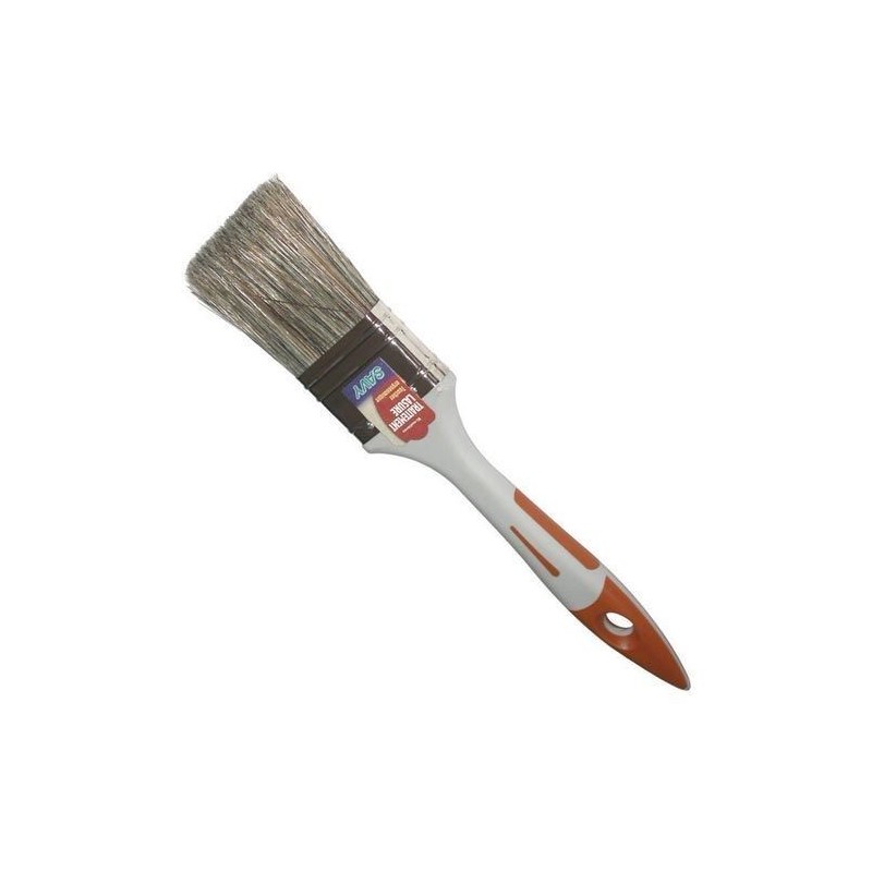 Savy Pinceau plat bimatière lasure 40mm