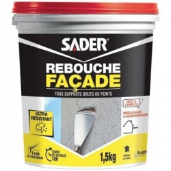 Sader Enduit rebouchage façade pot 1.5kg - Image 2