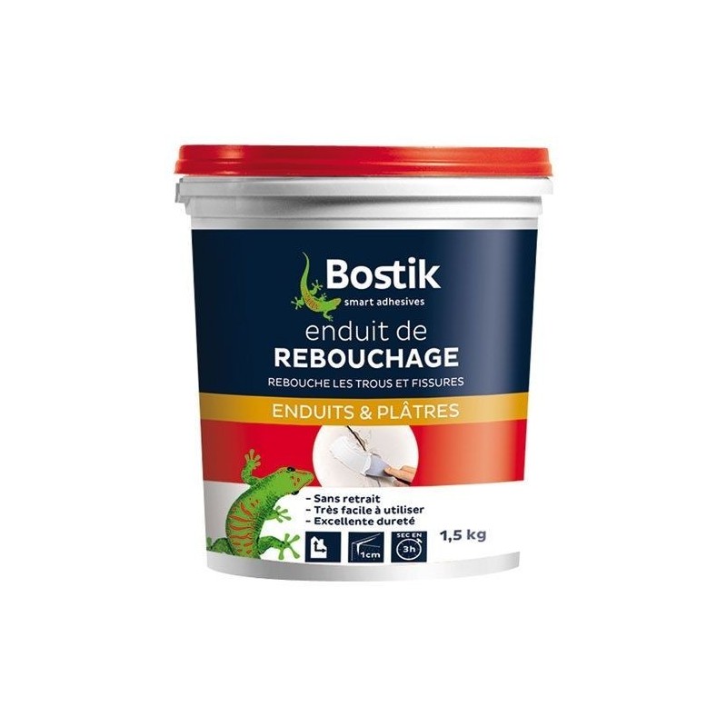 Bostik Enduit rebouchage pâte 1.5kg