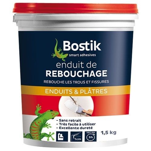 Bostik Enduit rebouchage pâte 1.5kg