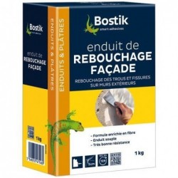 Bostik Enduit rebouchage façade en poudre 1kg - Image 2