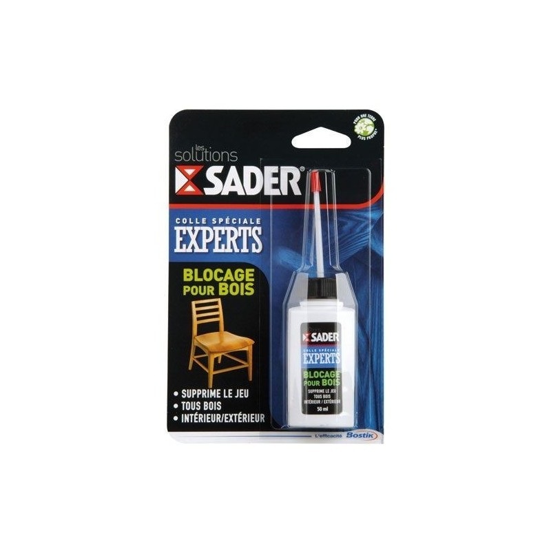 Sader Colle bois bloquage flacon 50ml