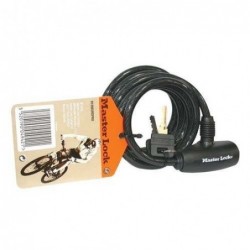 Master Lock Antivol câble 1.80m noir - Image 2