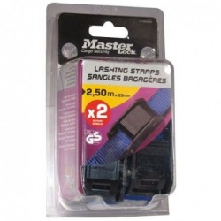 Master Lock Sangles bagagères 2 50mx25mm x2 - Image 2