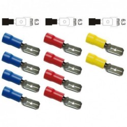 Zenitech Cosses clips males assorties blister - Image 2