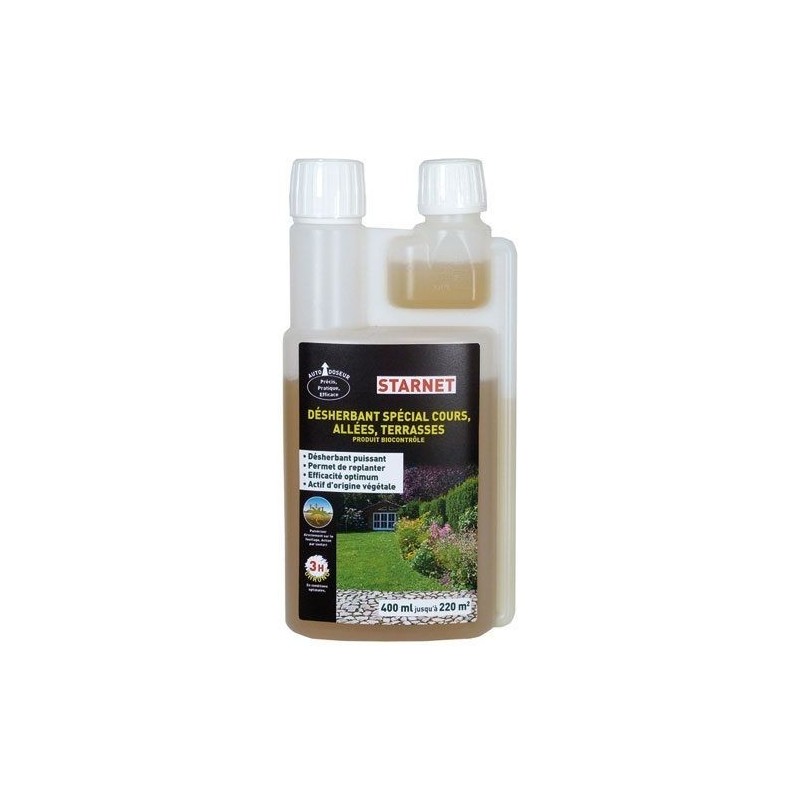 Star Jardin Désherbant spécial cours, alléeset terrasses 400ml