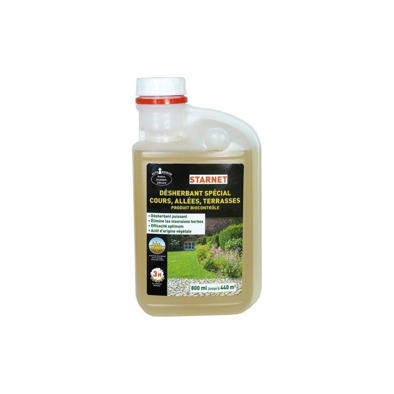 Star Jardin Désherbant spécial cours, alléeset terrasses 800ml