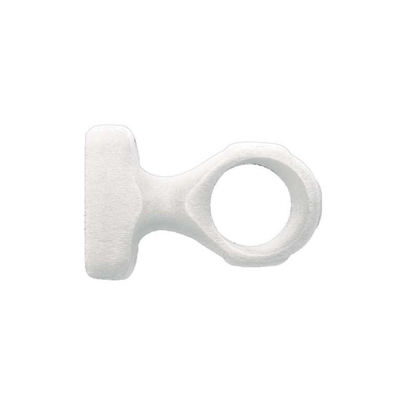 Mobois Support d.35 monobloc court blanc x2 sc