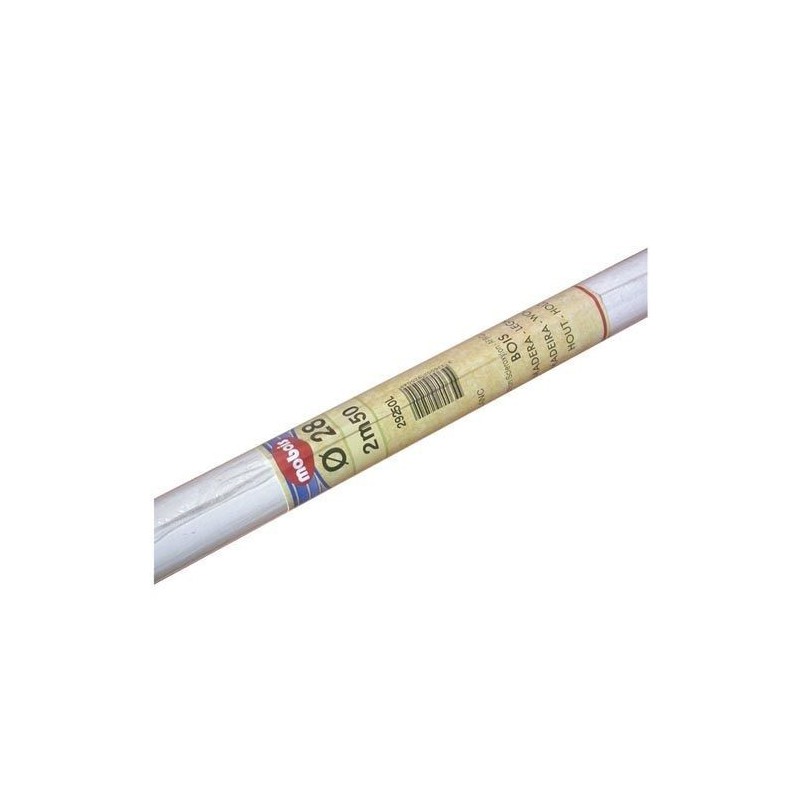Mobois Tringle bois d.28 2.0m blanc 29200l