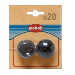 Mobois Embout boule anglais d.20x2 noyer210cn - Image 2